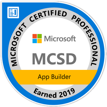 MCSD-App-Builder-2019